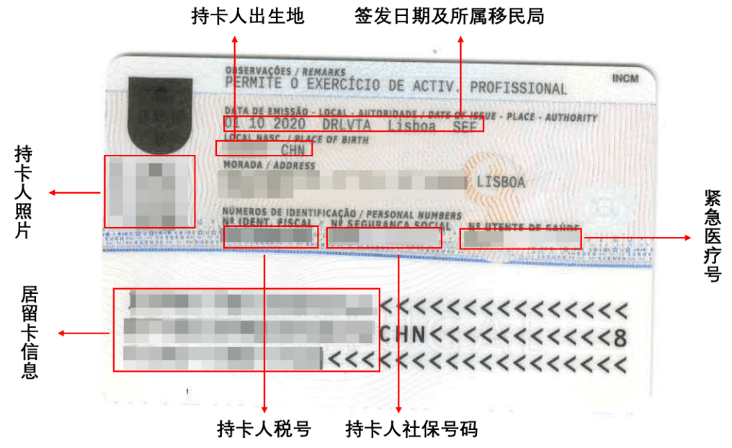 葡萄牙新版黄金居留卡出炉！为应对疫情   ，首张居留卡有效期将改为两年