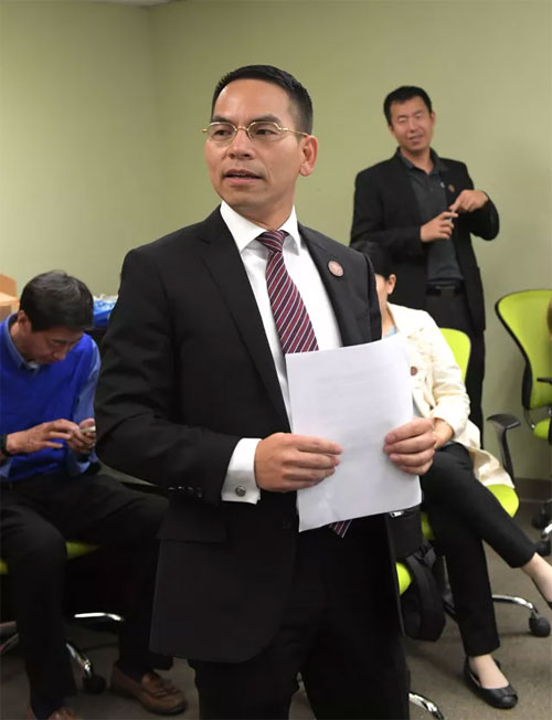 和记娱乐app官方网站创始人邱少怀先生当选南加州高校校友联盟副会长